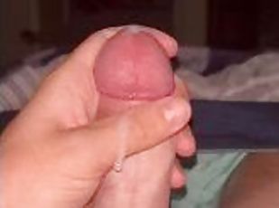 White cock cumming