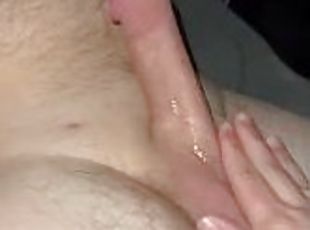 masturbation, femme, amateur, ejaculation-sur-le-corps, énorme-bite, hardcore, branlette, point-de-vue, boules, cunilingus