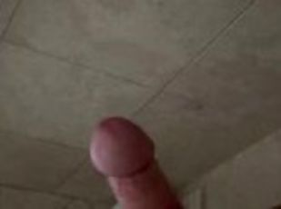 masturbation, amateur, énorme-bite, branlette, solo, tatouage, bite