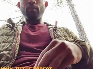 AdamJaxx Cums In The Forest