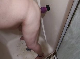 masturbação, amador, anal, brinquedo, pés, dildo, sozinho