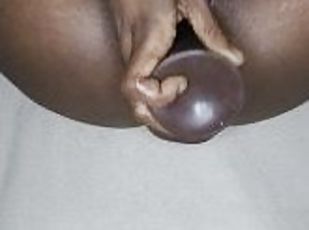 masturbación, orgasmo, amateur, babes, negra-ebony, juguete, negra, universidad, a-solas