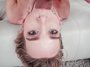 avsugning, cumshot, milf, deepthroat, oral, glamour, hårt