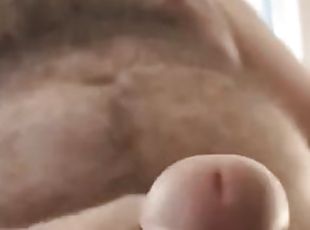 poilue, masturbation, amateur, ejaculation-sur-le-corps, énorme-bite, ejaculation, solo, bite