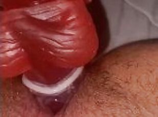 masturbation, amateur, ados, jouet, solo