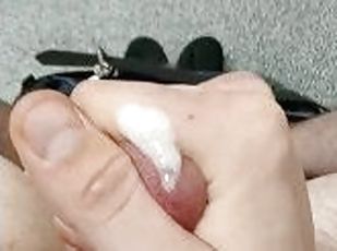 masturbation, public, amateur, ejaculation-sur-le-corps, énorme-bite, ados, gay, branlette, trio, solo