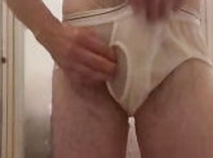 baignade, masturbation, amateur, gay, branlette, fétiche, douche, solo, humide, minet