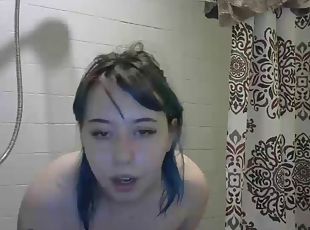 mandi, webcam, bokong, mandi-shower