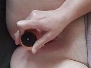 cul, masturbation, amateur, jouet, branlette, blonde