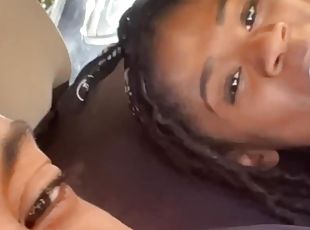 lil d picks up dreadhead ebony drives her around for sex pt 2