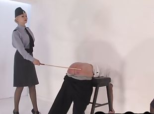 熟女, bdsm, 3或, cfnm, フェティッシュ, お尻の穴, 制服, 支配, フェムドム, ナイロン