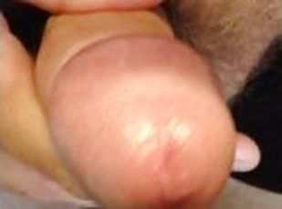 masturbation, amateur, énorme-bite, branlette, point-de-vue, solo, bite