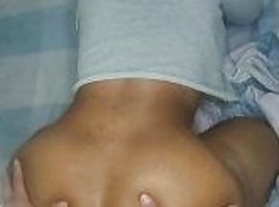 posisi-seks-doggy-style, anal, latina, creampie-ejakulasi-di-dalam-vagina-atau-anus-dan-keluarnya-tetesan-sperma, sudut-pandang, lubang-anus, kasar