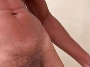 énorme, masturbation, amateur, ejaculation-sur-le-corps, énorme-bite, gay, branlette, solo, musclé, cocu