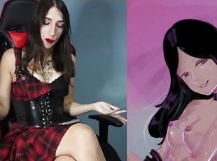 polla-enorme, adolescente, anime, hentai, italiano, morena, polla, friki