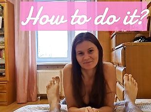 How to give a blowjob? Russian girl's tutorial